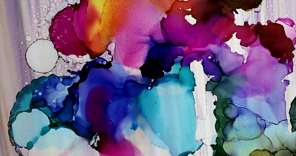 How to seal and protect alcohol ink artwork using Krylon