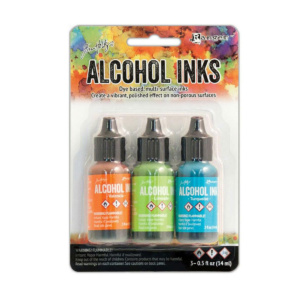 Tim Holtz Alcohol Ink Valencia Limeade Turquoise