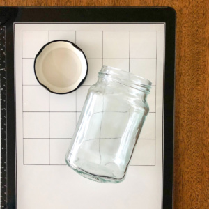 Craft Pantry Glass Jar