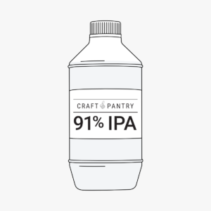 Craft Pantry Isopropyl Alcohol 91% 1-Litre